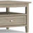 Warm Shaker 48"W Solid Wood Coffee Table with Two Storage Drawers and Open Shelf-1654427032
