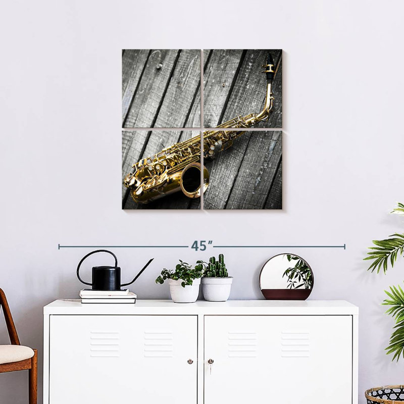 Saxophone alto Abarca, H 26 po x l 26 po
