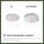 Akoya 80 Light Silver dimmable LED Chandelier-1742184915-1742184914