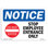 Stop Employee Entrance Only Sign