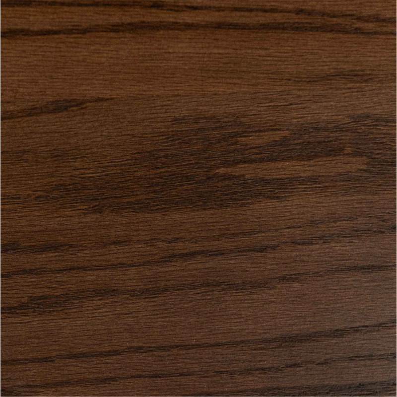 Table de chevet 18 po Laurel Canyon, aucun assemblage requis, finition chêne bourbon