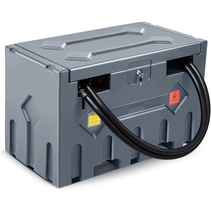 Réservoir de transfert de carburant portatif 52 gallons, Gris
