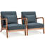 Upholstered Armchair-1406227094