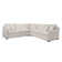 Canapé modulaire rembourré 3 pièces Brentwood