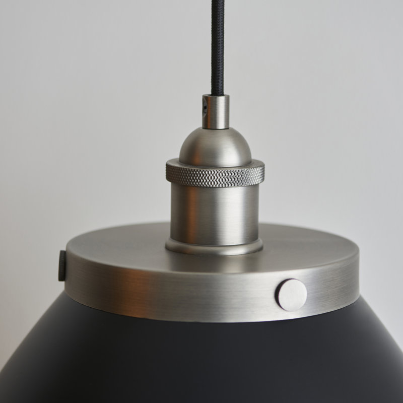 Ziemer 1 - Light Matt Black Pendant, 25" H x 33.50" W x 33.50" D