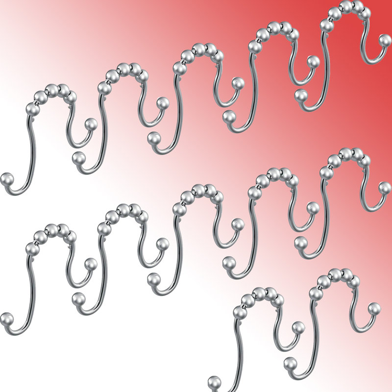 Shower Curtain Hook (Set of 12)
