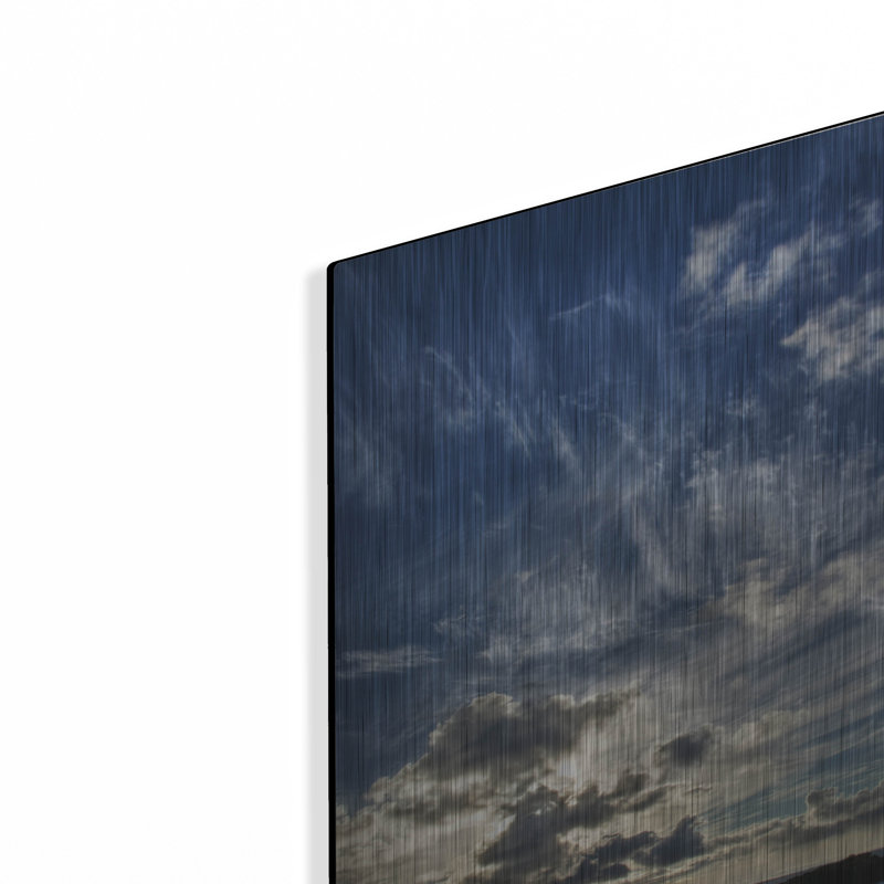 «Cloud Evolution» par SD Smart, art mural en métal, 12 po x 16 po