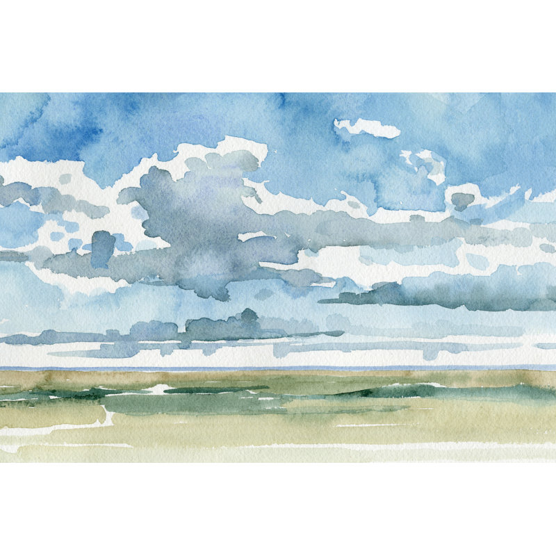 Étude à ciel ouvert II, H 20 po x l 30 po