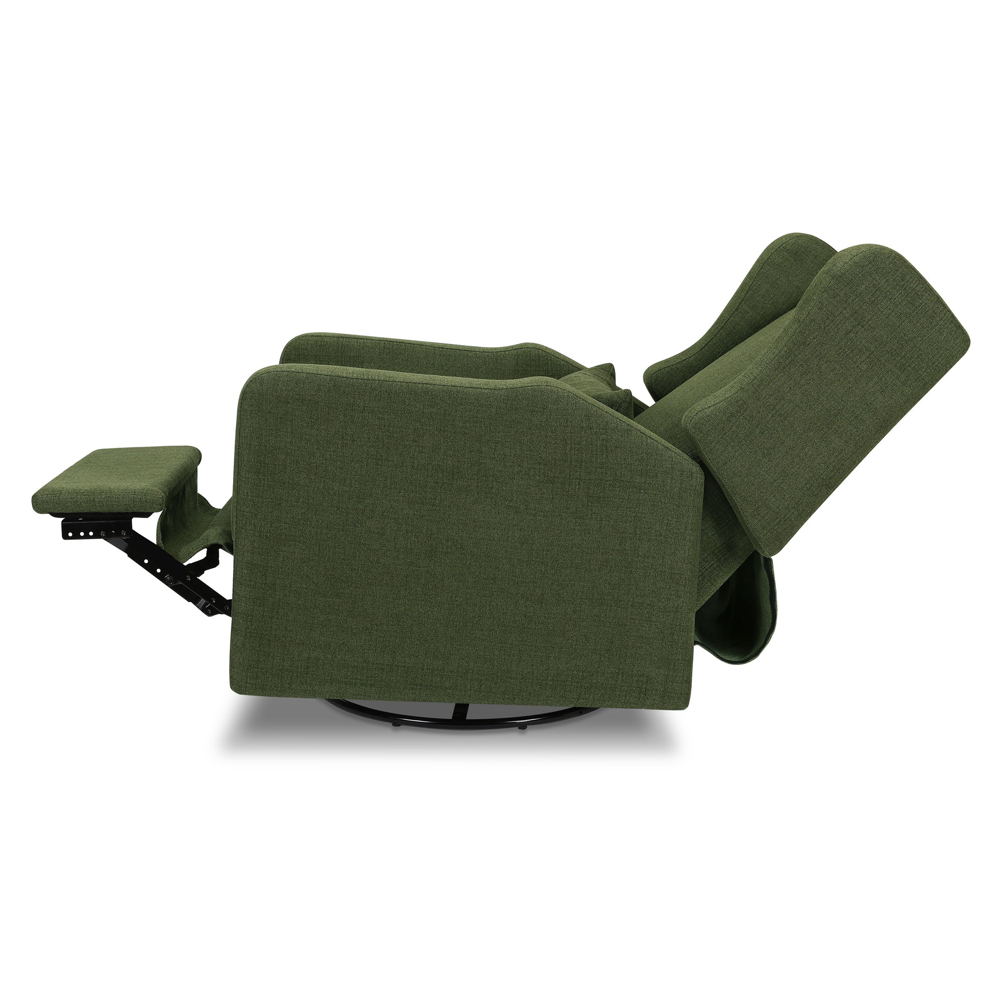 Arlo Recliner and Swivel Glider, Performance Green Polyester Blend