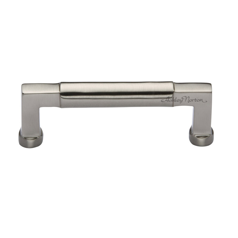 Bauhaus Cabinet Bar Pull, Satin Nickel, 6"
