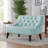 Nashell Upholstered 44.25'' Reception Loveseat-225212008