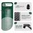 Adjustable 8" High Pressure Dual Shower Head with 9-Spray Handheld Shower-119478406