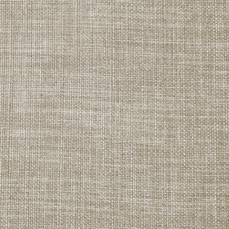 Fauteuil d'appoint avec garniture cloutée, Chêne de couleur chameau, Gris clair