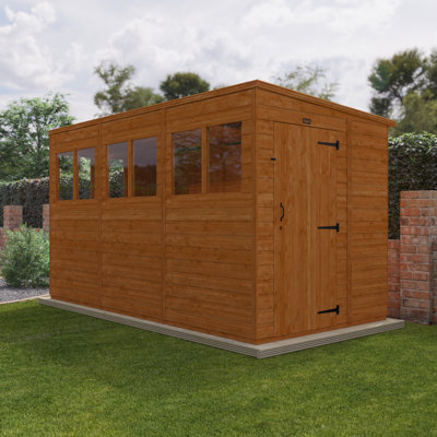 12x6w TigerFlex® Sunlit Pent Shed
