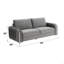 Canapé en velours gris-1428398742