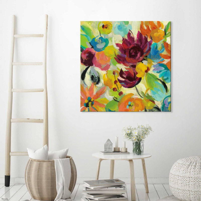 «Autumn Joy II», reproduction sur toile, H 18 po x l 18 po x P 1 po, Toile tendue