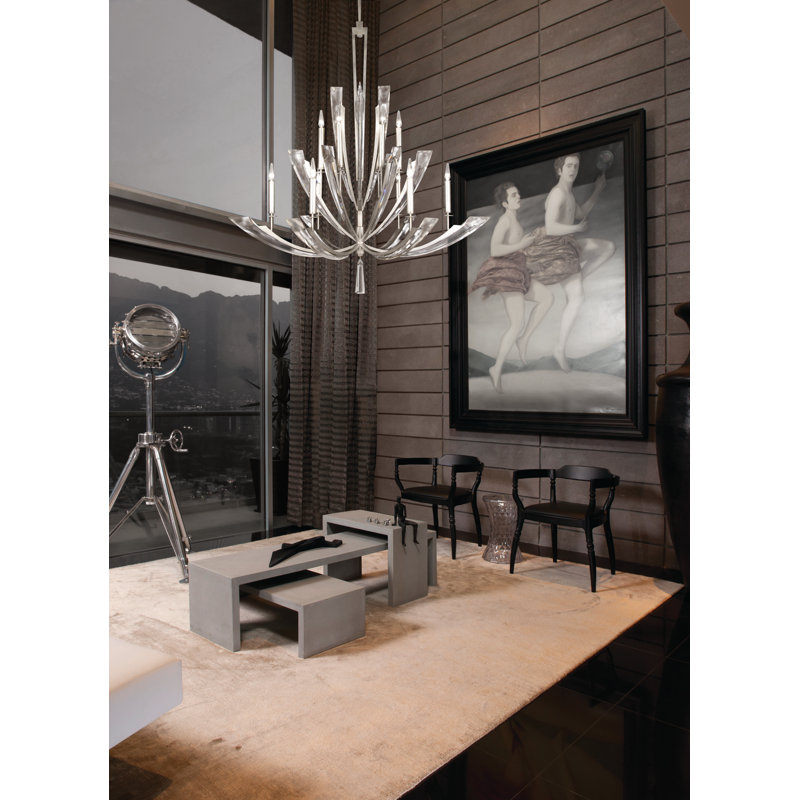 Vol De Cristal 12 - Light Crystal Chandelier