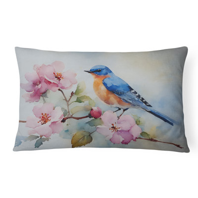 Bluebird Throw Pillow