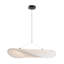 Luminaire suspendu en tissu blanc-390759043