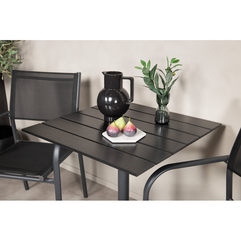Eshan 2 - Person Patio Dining Set Rectangular Table