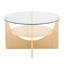 Table basse à tréteaux avec rangement-1283123193
