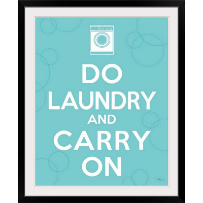 « i », art textuel Laundry On