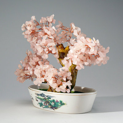Rose Quartz Plants & Flowers Figurines & Sculptures