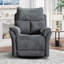 Fauteuil inclinable standard pivotant et berçant standard de 33,5 po de large Henriane (ensemble de 2)-498542586