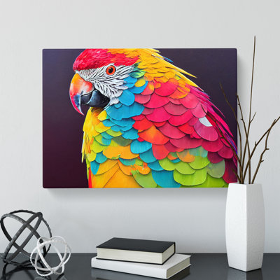 Parrot Portrait Vol.1 - Wrapped Canvas