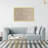" Aesthetic Beige Floral Pattern Canvas " by Oliver Gal-68916551-68916555