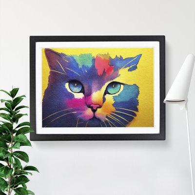 Colourful Cat Vol.3 - Framed Print