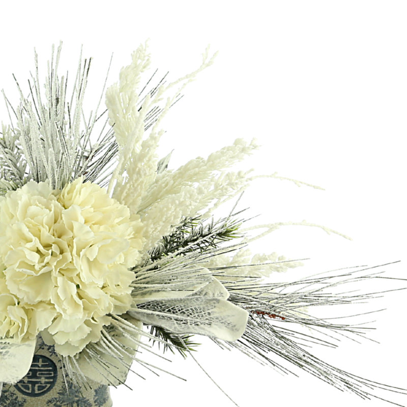 Hydrangea Centerpieces in Vase