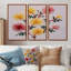 Bonneau - ensemble d'art mural coquelicot-108455794-108455795
