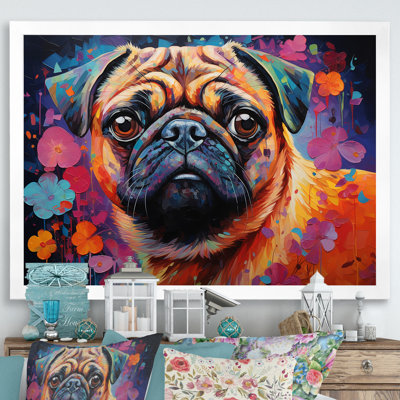 " Popart Pug Parade V "