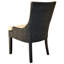 Chaise Alfresco noire tissée Kuba