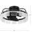 Fanin 18'' Ceiling Fan with LED Lights-1272583409