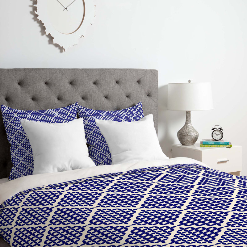 Ensemble de housse de couette Holli Zollinger Nautical Knots, Housse de couette pour très grand lit et 2 très 