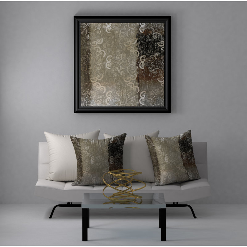 Housse et insert de coussin carré précieux, 24" X 24"
