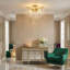 Plafonnier semi-encastré 8 lumières Isobel-825203727
