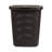  50L Slim Laundry Hamper, Clothes Basket, Lid, Plastic-49635342-111360894