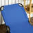 Outsunny Folding Chaise Lounge Pool Chairs, Outdoor Sun Tanning Chairs With 5Level Reclining Back, Steel Frame For Beach, Yard, Patio, Sky Blue-1158502868-1197883563
