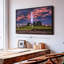 Long Beach, impression sur toile-938764547