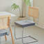 Chairs - Scandinavian Velvet Dining Chair - Rattan Back Chair - Metal Legs-918166234-918166190