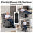 39.4'' Wide Power Lift Zero Gravity Recliner With Massage Heat Cup Holders  Side Pocket and USB Port-1541120185-1517787708