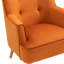 Khanna Upholstered Satin Armchair-2092786606