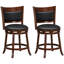 Tabouret de comptoir pivotant 25 po Rinley