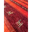 Tapis en laine et coton rouge noué à la main Original