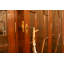 Large 6 Door Mahogany Breakfront China Cabinet