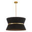 Lustre tambour 8 lumières à intensité variable-130899935
