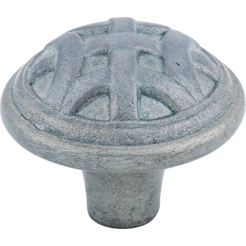 Celtic 1 1/4" Diameter Round Knob, Pewter Light, 1 1/4" Knob Diameter